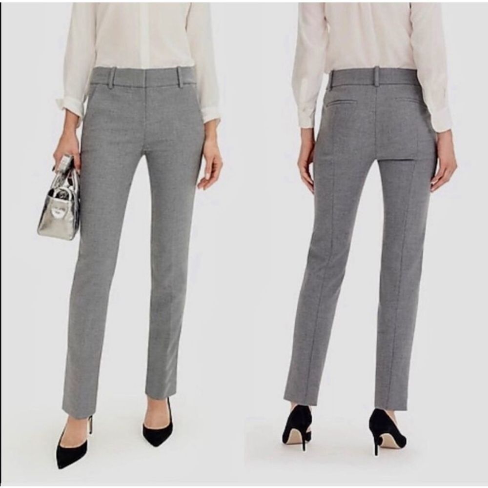 JCrew Cameron 365 gray pant size 4